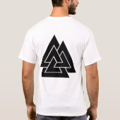 Norsemen Valknut Symbol-Shirt T-Shirt (Rückseite)