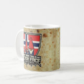 Norsk Face Kaffeetasse (Vorderseite Links)
