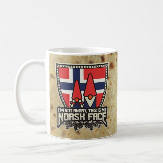 Norsk Face Kaffeetasse (Links)