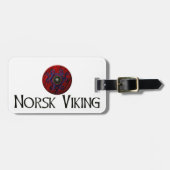 Norsk Viking Gepäckanhänger (Vorderseite horizontal)