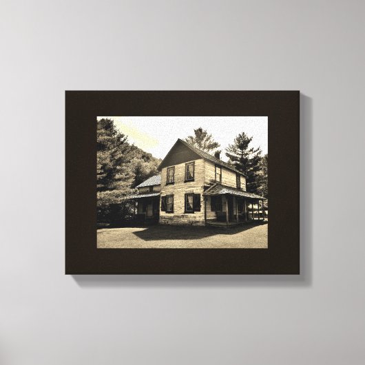 Norskadalen Homestead Leinwanddruck (Vorderseite)