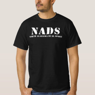 North Alabama Dual Sport - NADS (nur schwarzes Shi T-Shirt