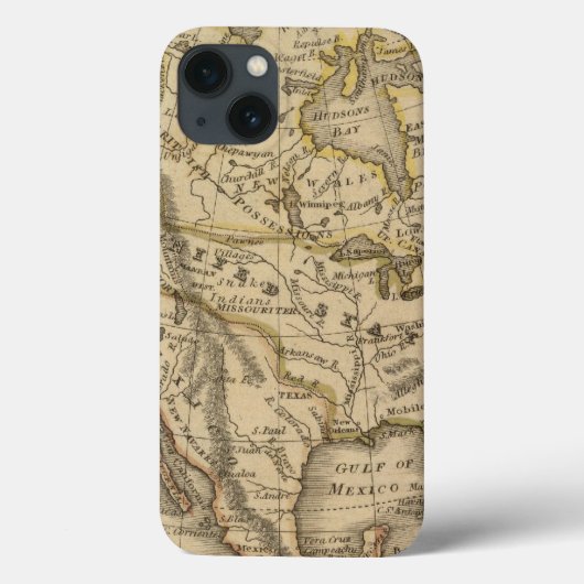 North America 10 Case-Mate iPhone Hülle (Rückseite)