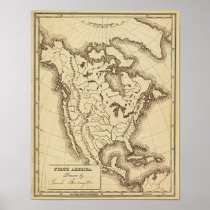 North America 4 Poster