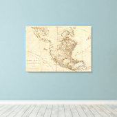 North America 6 Leinwanddruck (Insitu (Holzboden))