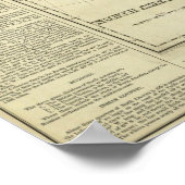 North America 6 Poster (Ecke)