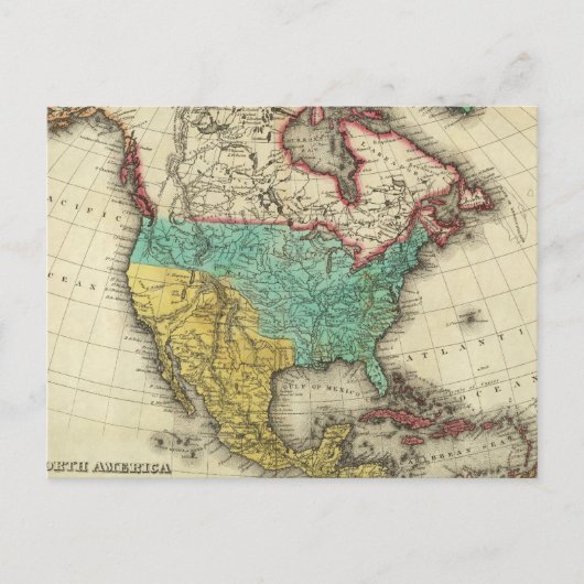 North America 6 Postkarte (Vorderseite)