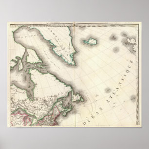 North America Northeast Poster