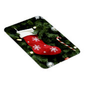 North America. Weihnachtsdekorationen auf Baum. 3 Magnet (Rechte Seite)