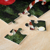 North America. Weihnachtsdekorationen auf Baum. 3 Puzzle (Seite)