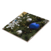 North America. Weihnachtsdekorationen auf Baum. Fliese (Seite)