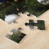 North America. Weihnachtsdekorationen auf Baum. Puzzle (Seite)