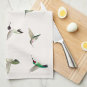 North American Hummingbirds Geschirrtuch (Viertel Falte)