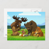 North American Jug Band Postkarte (Vorne/Hinten)