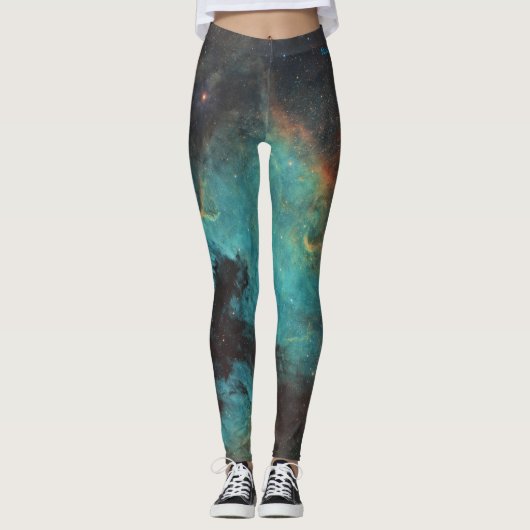 North American Nebula (NGC 7000) Leggings (Vorderseite)