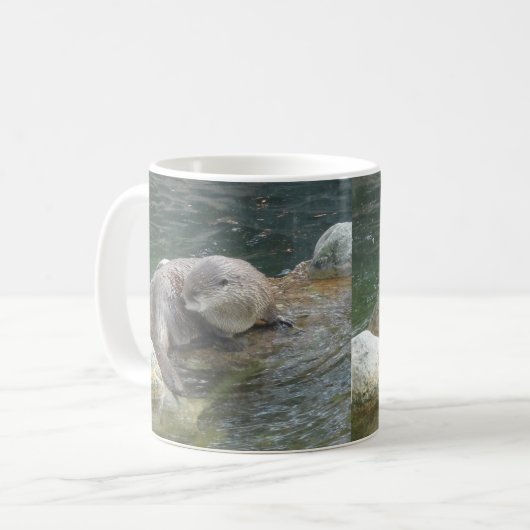 North American River Otter #2 Tasse (Vorderseite Links)