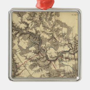 North Anna, Virginia Ornament Aus Metall