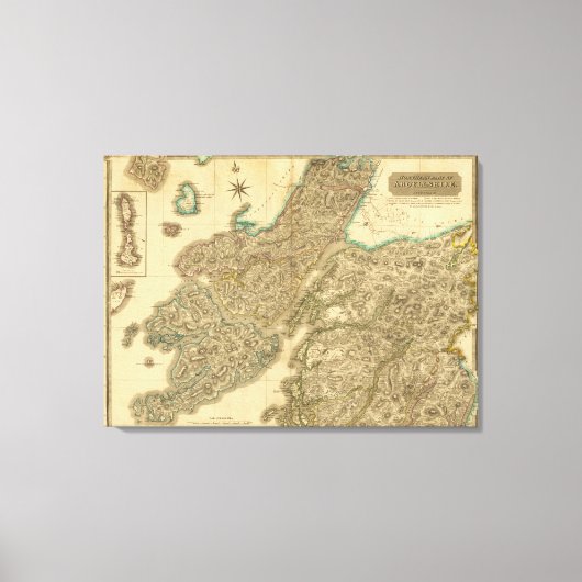 North Argyllshire Leinwanddruck (Vorderseite)