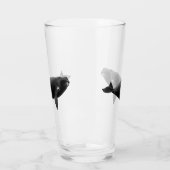 "North Atlantic Right Whale" Art Glas (Links)