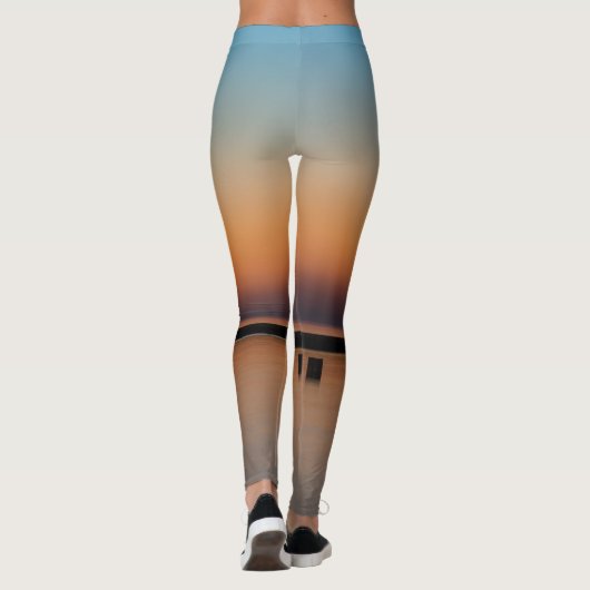 North Ave Lighthouse Sunrise Leggings (Rückseite)