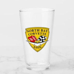 North Bay Corvette Glass Cup Glas