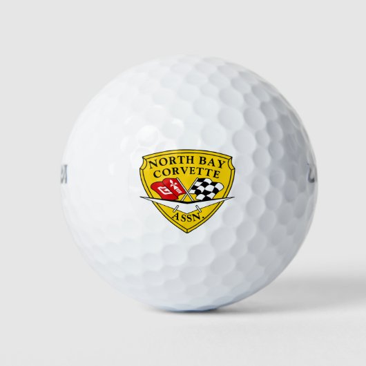 North Bay Corvette Golf Balls Golfball (Vorderseite)