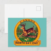 North Bay, Ontario - Postkarte (Vorne/Hinten)