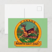 North Bay, Ontario - Postkarte (Vorne/Hinten)
