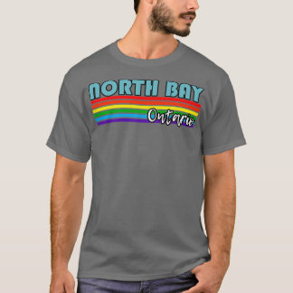 North Bay Ontario Pride North Bay LGBT-Geschenk LG T-Shirt