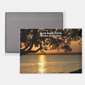 North Beach Florida Magnet (Vorderseite/Rückseite)