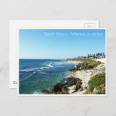 North Beach Western Australien Postkarte (Vorne/Hinten)