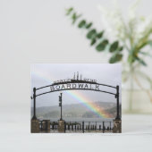 North Bend Boardwalk Postkarte (Stehend Vorderseite)