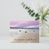 North Berwick Beach in Schottland, Postcard Postkarte (Stehend Vorderseite)