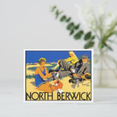 North Berwick Beach Postkarte (Stehend Vorderseite)