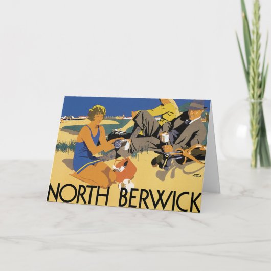 North Berwick Karte (Vorderseite)