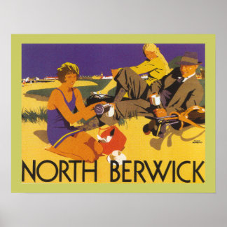 North Berwick (Leinwand) Poster