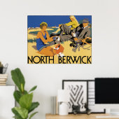 North Berwick Poster (Heimbüro)