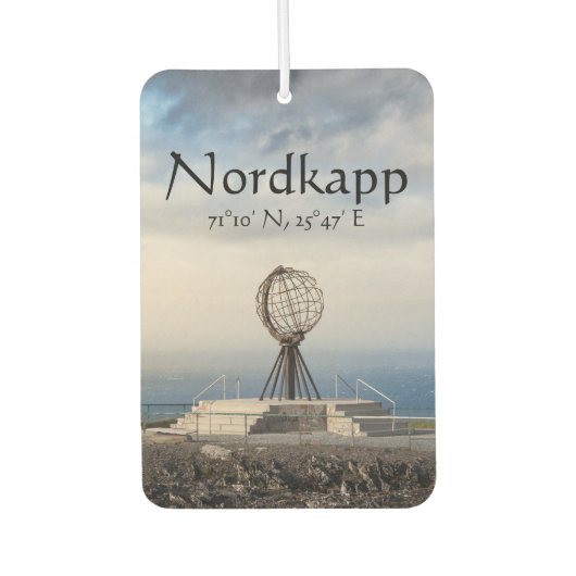 North Cape Souvenir Autolufterfrischer (Vorderseite)