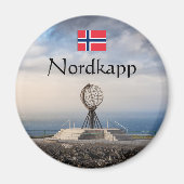 North Cape Souvenir Magnet (Vorne)