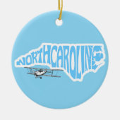 North Carlolina First in Flight Christmas Ornament (Vorne)