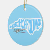 North Carlolina First in Flight Christmas Ornament (Links)