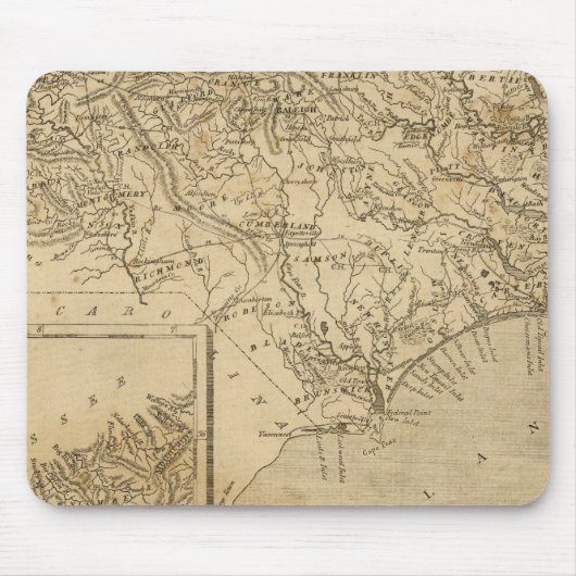 North Carolina 10 Mousepad (Vorne)