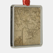 North Carolina 10 Silbernes Ornament (Rechts)