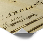 North Carolina 11 Poster (Ecke)