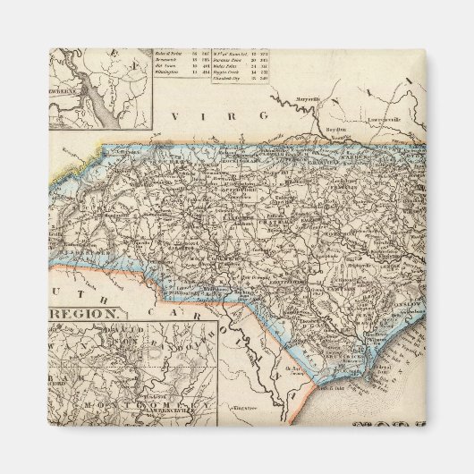 North Carolina 2 Magnet (Vorne)