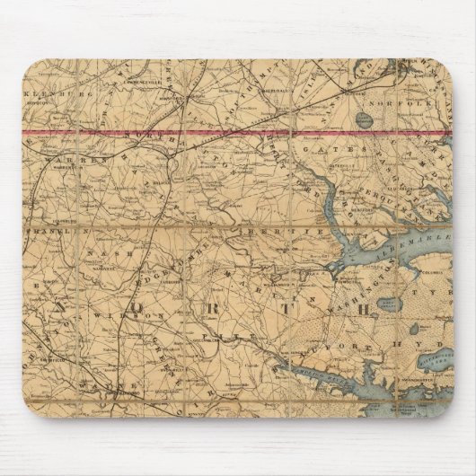 North Carolina 2 Mousepad (Vorne)