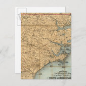 North Carolina 2 Postkarte (Vorne/Hinten)