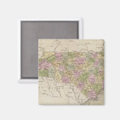 North Carolina 4 Magnet (Vorderseite/Rückseite)