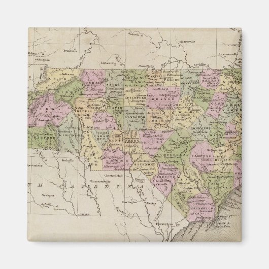 North Carolina 4 Magnet (Vorne)