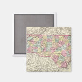 North Carolina 4 Magnet (Vorderseite/Rückseite)